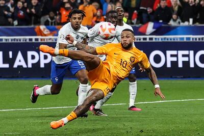 Memphis Depay, goleador de la Naranja Mecánica.