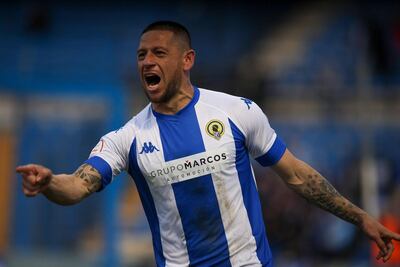 Carlos Acuña, 34 años, anotó para Hércules.