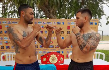 Ezequiel “Cala” Acosta de Argentina y nuestro compatriota Alexis “Tigre” Vargas disputan el cinturón Welter de la WBC.