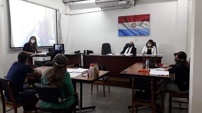 El juzgamiento de Silvestre Antonio Fink terminó hoy en el Tribunal Penal de Ciudad del Este.