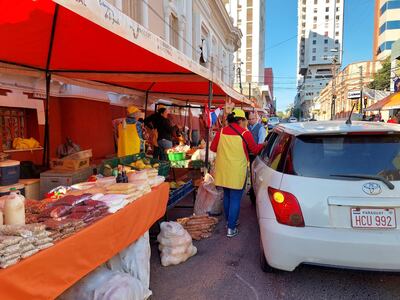 Feria Granjera del Indert, hoy en Tacuary y Mariscal Estigarribia