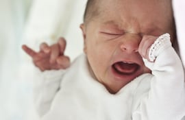 bebé llorando