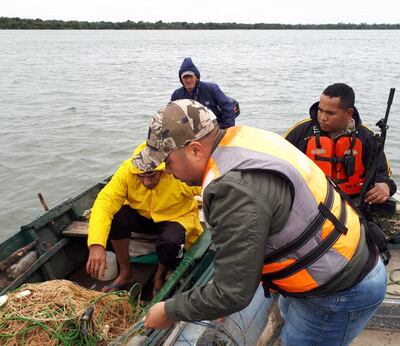 Mades decomisó redes en los ríos Tebicuary y Paraná