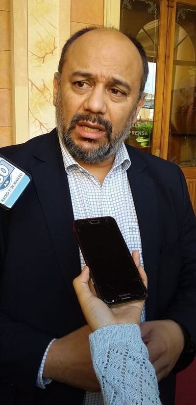 Viceministro de Salud, Julio Rolón.