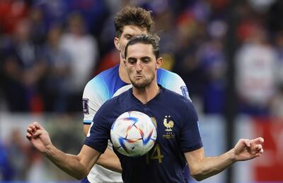 Adrién Rabiot, el futbolista francés es uno de los tres jugadores de la Juventus de Italia representado en semifinales de Qatar.