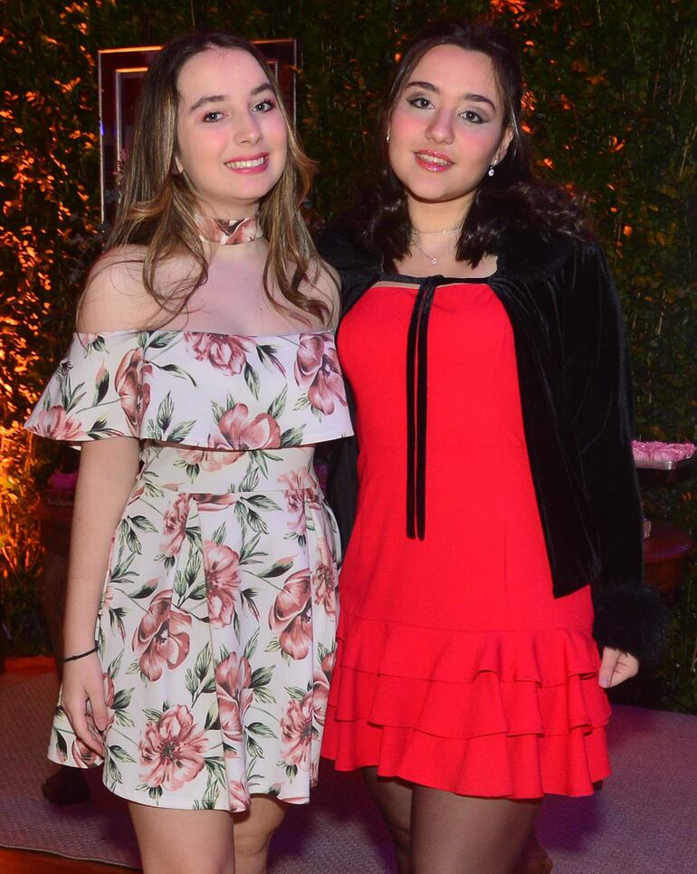 Florencia Nicolini y Ximena Piñeiro.