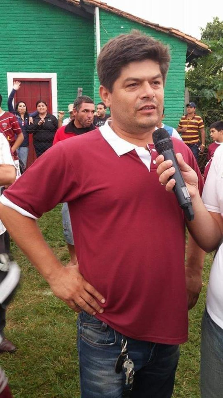 Rafael Alcaraz, presidente de la Tercera Federación de la Cordillera.