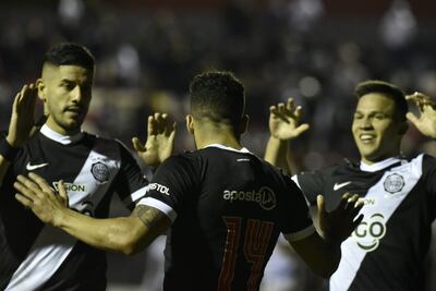 Jorge Recalde (i), Fernando Cardozo (c) y Hugo Quintana (d).