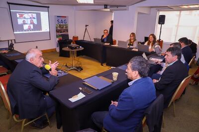 El Comité Veterinario Permanente (CVP) reunido en Villa del Mar, Chile, este 9 y 10 de mayo del 2023.