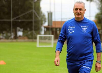 Gustavo Alfaro, 59 años, seleccionador de Ecuador.