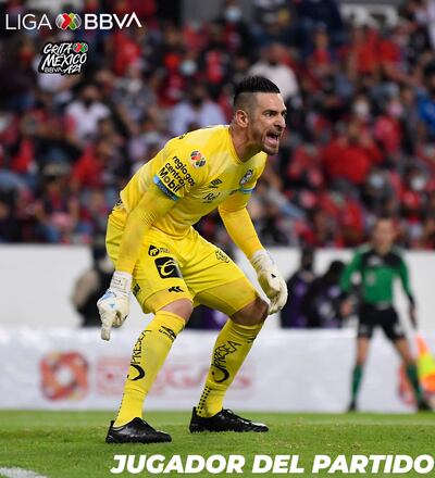 Antony Silva, arquero paraguayo de Puebla.