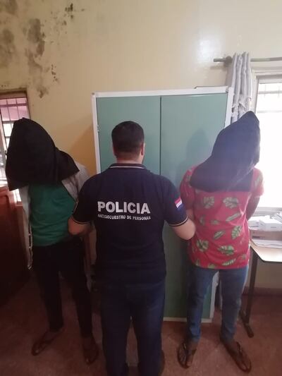 Carlos Salinas Acosta, de 20 años y Damián Herrera González, de 22 años, detenidos.