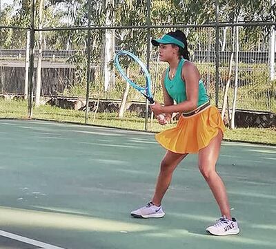 Leyla Fiorella Brítez Risso disputará hoy la final de singles 18 años del torneo internacional júnior GB1 de Armenia, en Colombia.