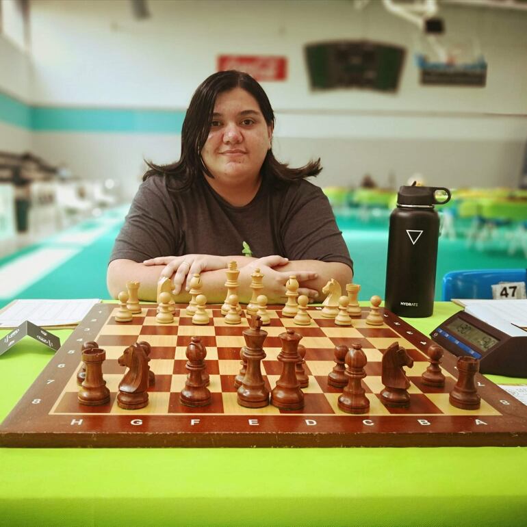 WIM Gabriela Vargas Talavera (34 años) es primer tablero femenino del país.