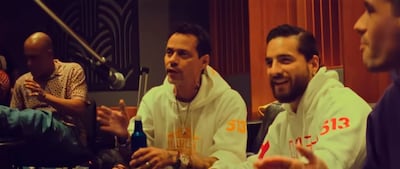 marc anthony y maluma hit La Fórmula