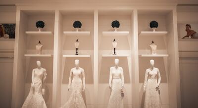 Las novias pueden elegir exclusivos diseños.