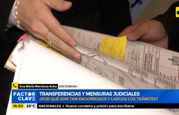 Transferencias y mensuras judiciales