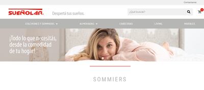 Sueñolar habilitó su tienda online, con todos sus productos.