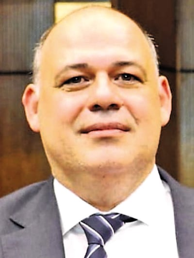 Abel González (PLRA), presidente de la comisión de Cuentas y Control, que pidió postergar el estudio del cambio de horario.