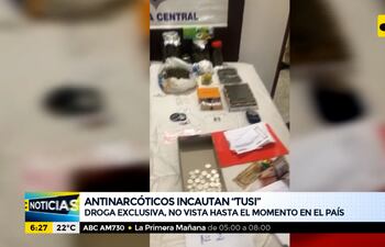 Allanan departamento en el microcentro e incautan "Tusi", una nueva droga exclusiva