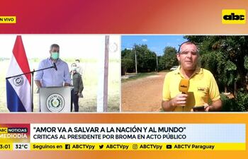 Amor va a salvar a la nación y al mundo