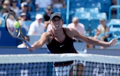Madison Keys ya está clasificada para las semifinales del torneo de Cincinnati.