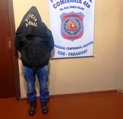 Carlos Esteban Rotela, quedó detenido por violencia familar en la comisaría 4ª del barrio Pablo Rojas.