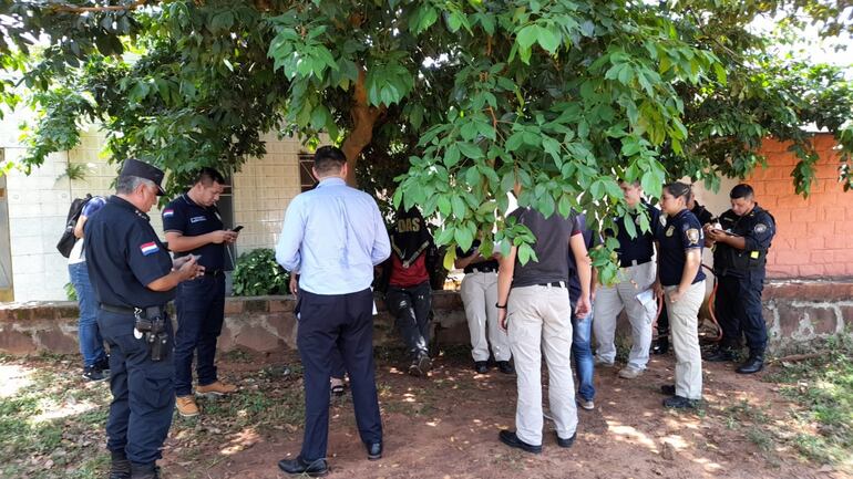 La detención de Néstor Fabián Portillo, se dio en inmediaciones del cementerio de Paraguarí.