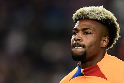 Adama Traore, jugador del Barcelona.