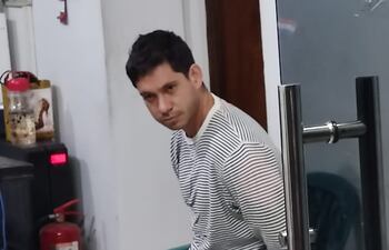 Saúl Fernando Falcón Salinas, detenido.