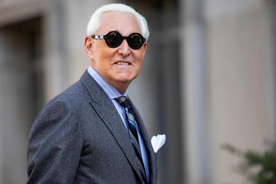 Roger Stone, exasesor del presidente estadounidense Donald Trump.