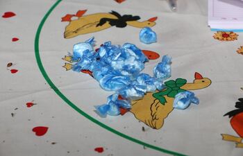 Evidencias halladas en la casa de José Riveros.