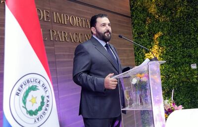 Elzear Salemma, presidente del Centro de Importadores del Paraguay (CIP).