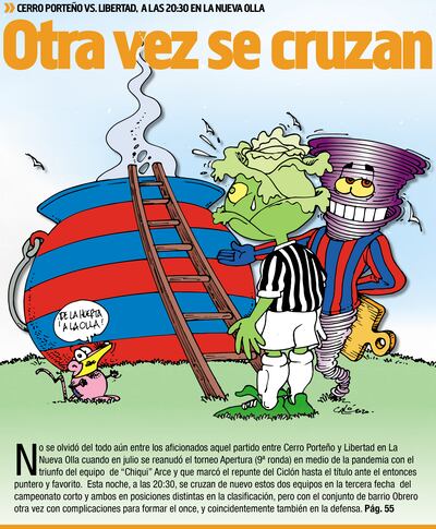 Otra ves se cruzan