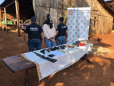 El brasileño fue aprehendido este jueves, en el municipio de Santa Rita.