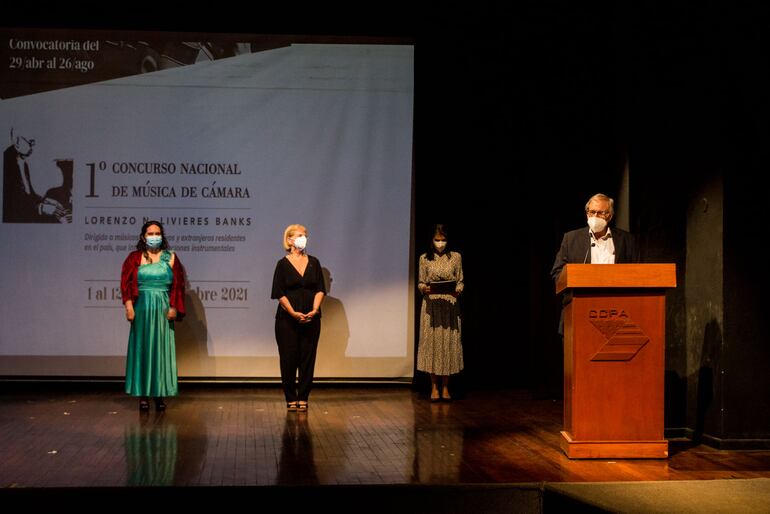 El concurso fue lanzado el pasado 29 de abril con un concierto de la Orquesta de Cámara Juvenil del CCPA.