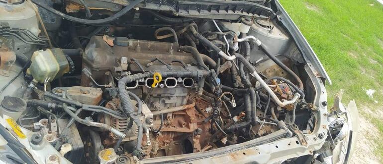 El motor original fue sacado y en su reemplazo le colocaron un motor inservible, según los denunciantes