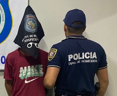 Ever Hugo Espínola Ferreira, detenido.