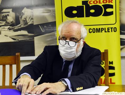 El excanciller y exsenador del PLRA Miguel Abdón Saguier.