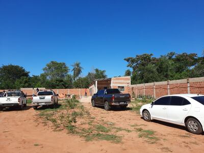 El depósito ubicado en la compañía Potrero donde se registró un millonario hurto.