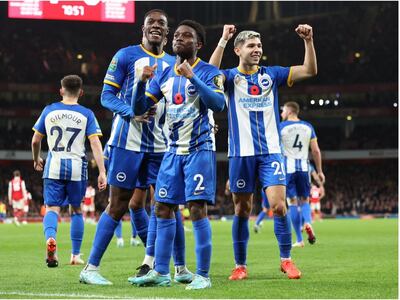 El Brighton de Julio Enciso eliminó al Arsenal