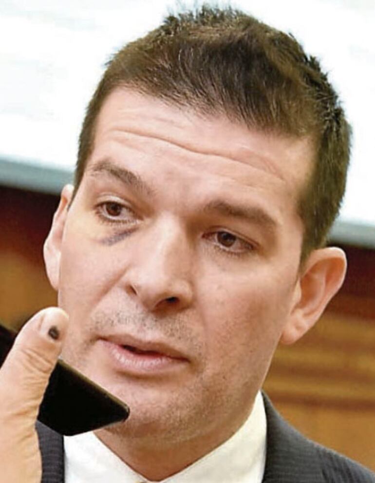 Sergio Godoy (ANR-HC), presidente de la comisión de Legislación y Codificación de la Cámara de Senadores.