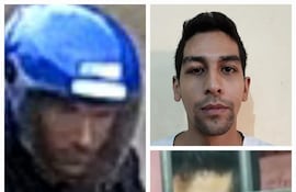 Imágen del presunto sicario Mauricio Miguel Recalde Argüello, quien según sus allegados escapó hacia el Brasil, ya que también cuenta con documento de identidad del vecino país.