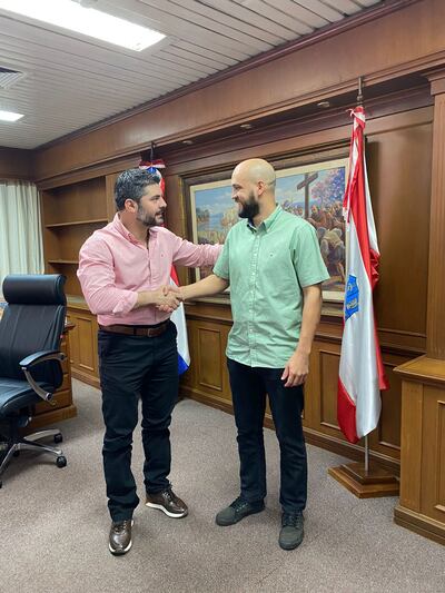 Óscar "Nenecho" Rodríguez  nombró como director del Centro Histórico de Asunción a Fernando Duarte Callizo.