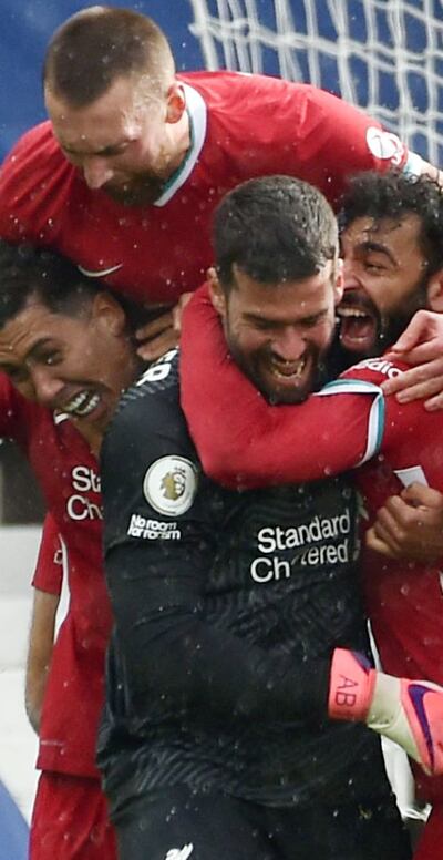 Alisson, el héroe de Liverpool.