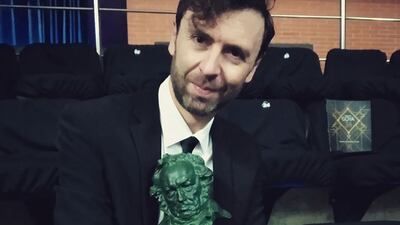 El ganador del Goya, Fermín Solís.