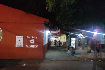 La víctima fue trasladada hasta el Hospital de Capiatá, donde se encuentra internada.