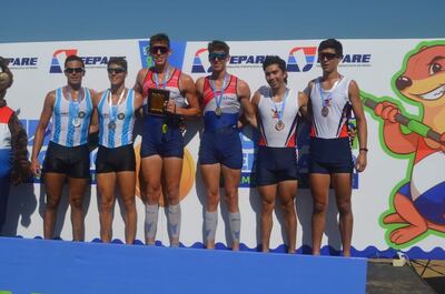 Los mellizos Daniel y Nicolas Villalba se colgaron las preseas doradas en la jornada sabatina.