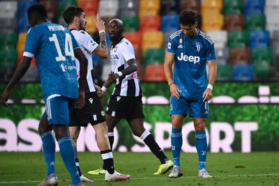 Udinese no le dejó festejar a la Juventus.