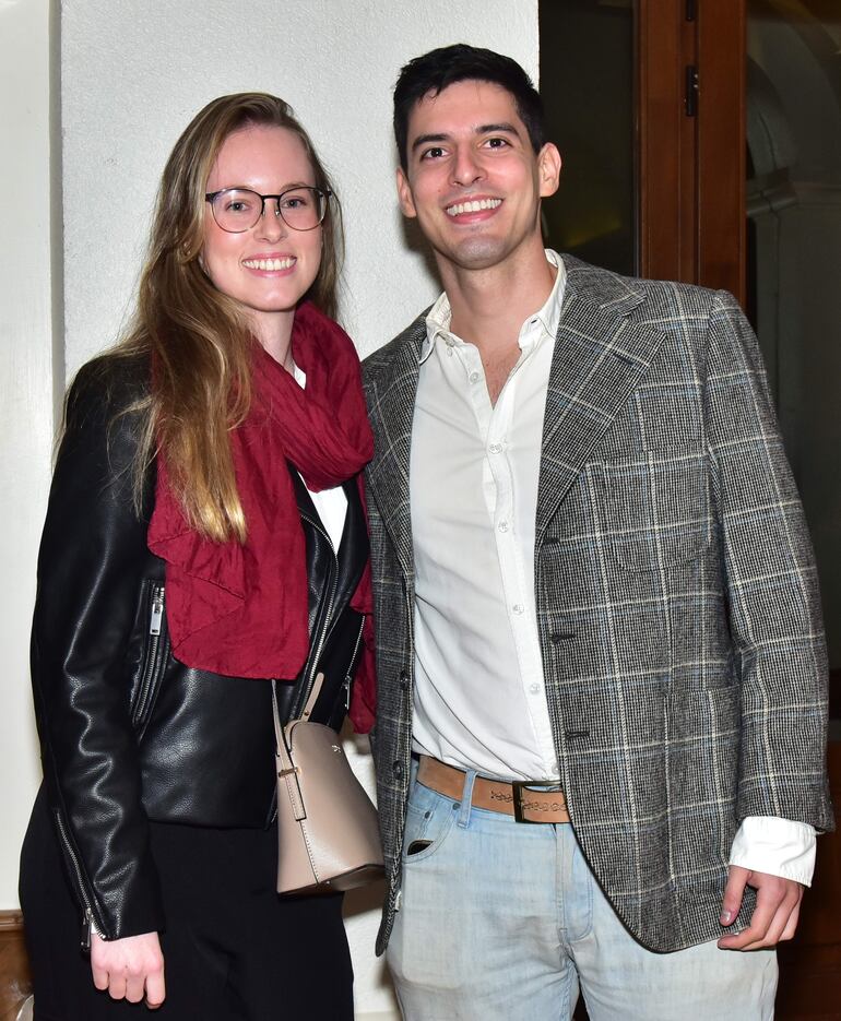 Eden Foley y Andrés Núñez.